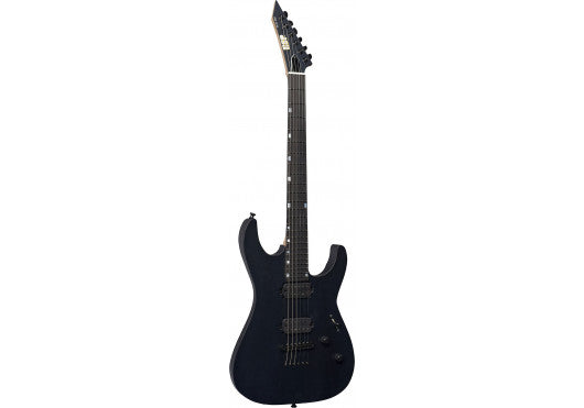 ESP USA M2 DX ASH EBONY Black open grain duncan