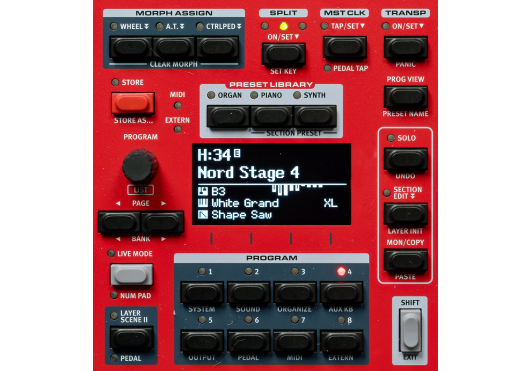 NORD Stage 4 73 Notes toucher semi lesté
