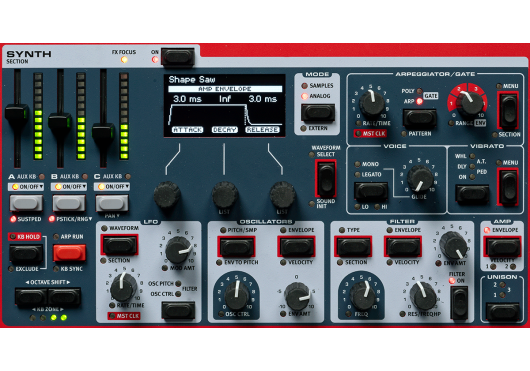 NORD Stage 4 73 Notes toucher semi lesté