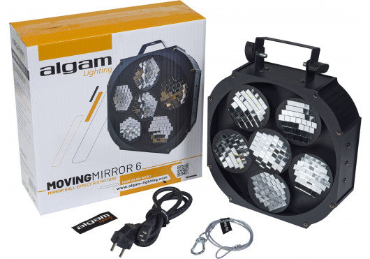 ALGAM LIGHTING MOVING MIRROR 6 - BOULE A FACETTES