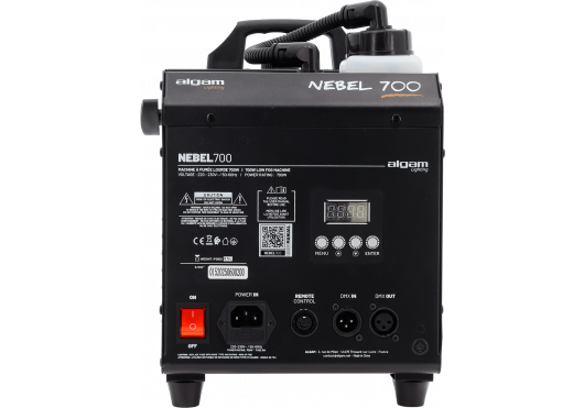 ALGAM LIGHTNING NEBEL 700 - Machine à fumée lourde 700W