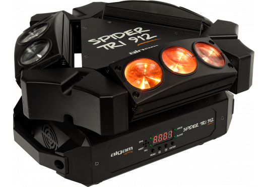ALGAM LIGHTING Mini-barres motorisées Beam 9x 12W