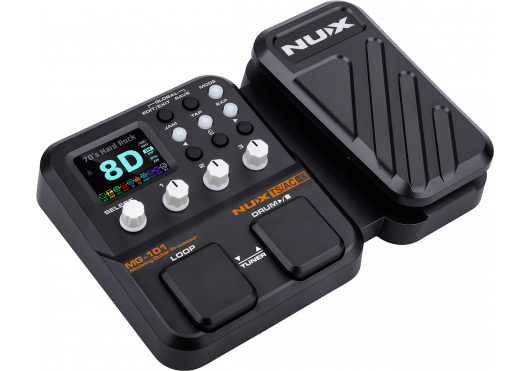 NUX Multi-effets guitare MG101 - 2 switchs + exp