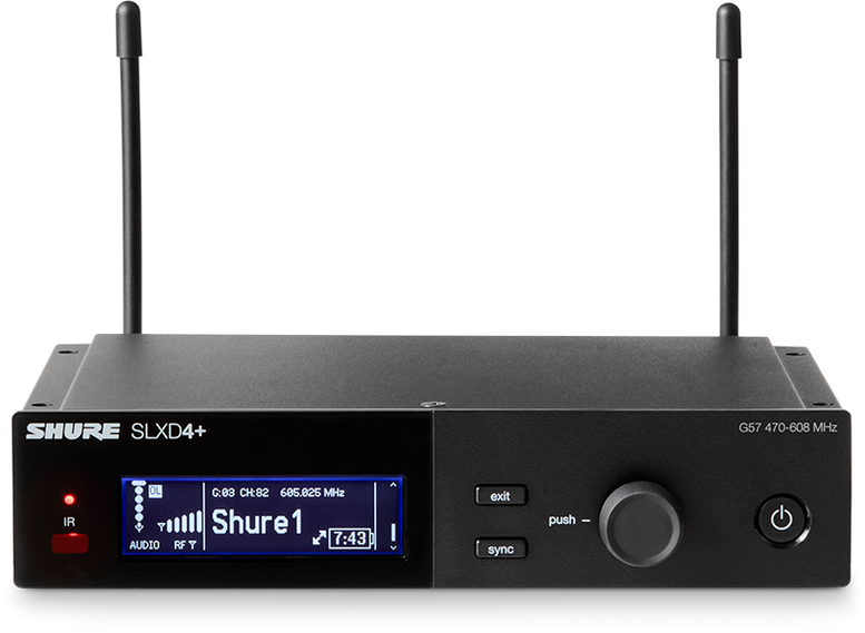 SHURE système HF SLXD +SM58