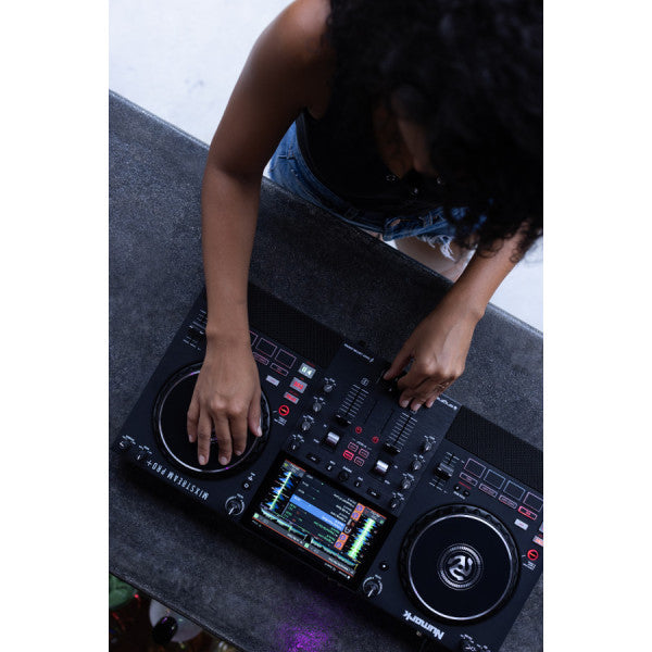 Numark Mixstream Pro+ – Système DJ autonome 2 voies, WiFi et haut-parleurs intégrés
