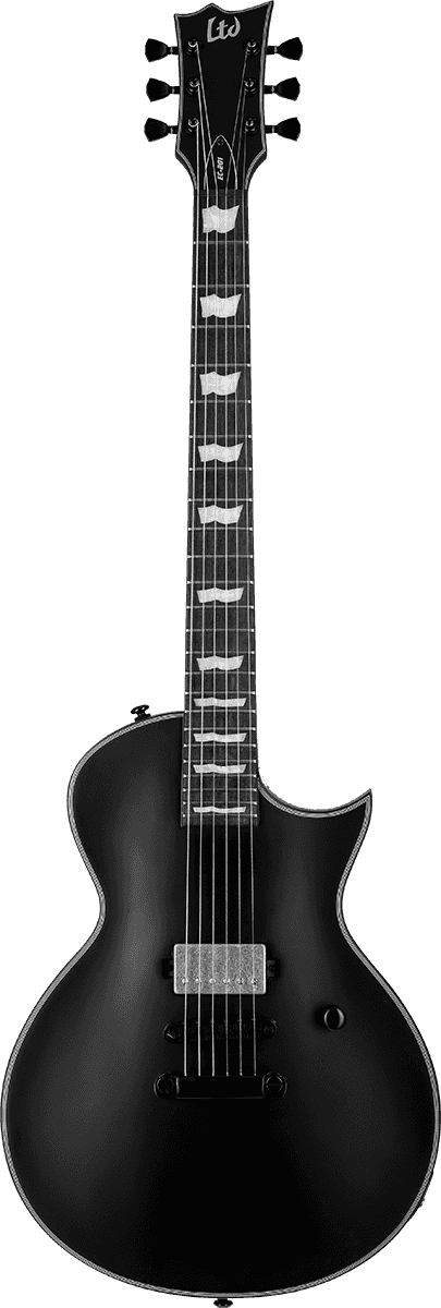 Guitare Électrique Ec-201 Black Satin