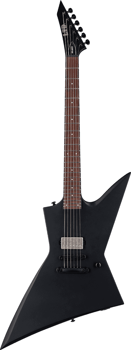 Guitare Électrique Ex-201 Black Satin