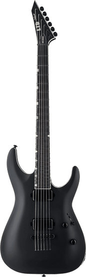 Guitare Électrique Mh-1000 Baritone Black Satin