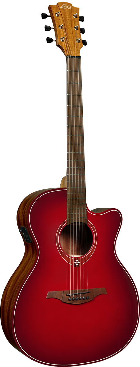 Tramontane Auditorium Cutaway Electro Special Edition Red Burst