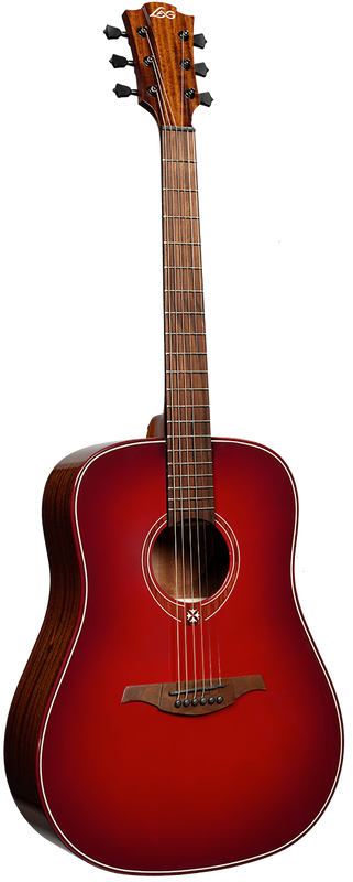 Tramontane Dreadnought Special Edition Red Burst