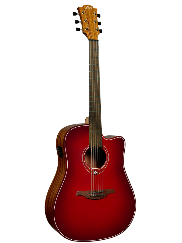 Tramontane Dreadnought Cutaway Electro Special Edition Red Burst