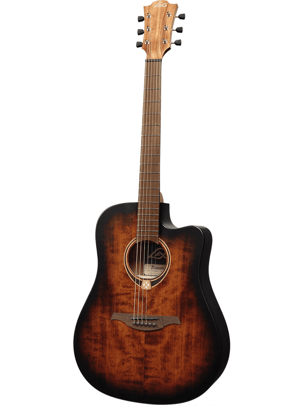 Dreadnought Cutaway Electro Black And Brown