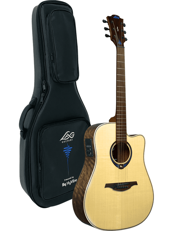 Hyvibe 20 Dreadnought Cutaway Electro