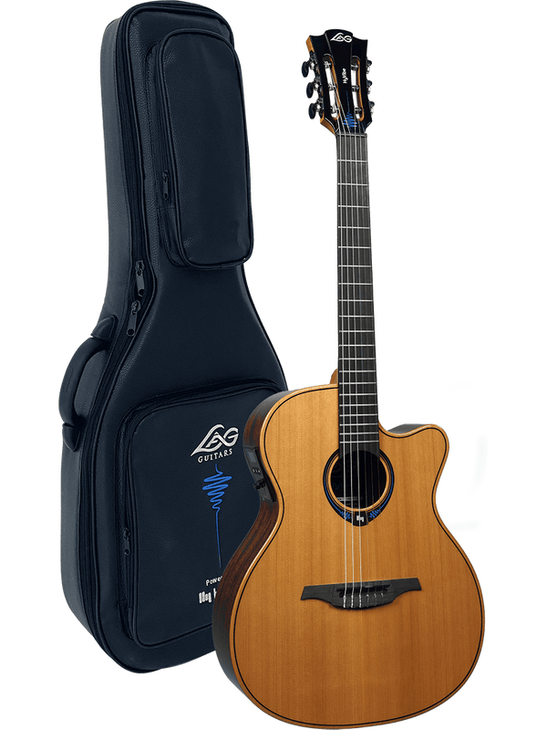 Hyvibe 15 Folk Nylon Auditorium Cutaway Electro