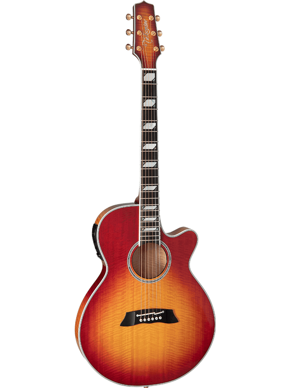 Guitare Thin Line Series Tsp178 Fx Arched Cutaway Faded Cherry Burst