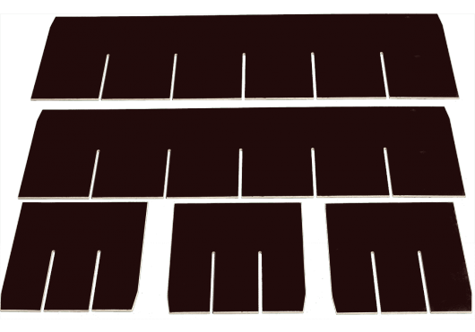 Panneaux de séparation pour flight case AC-140