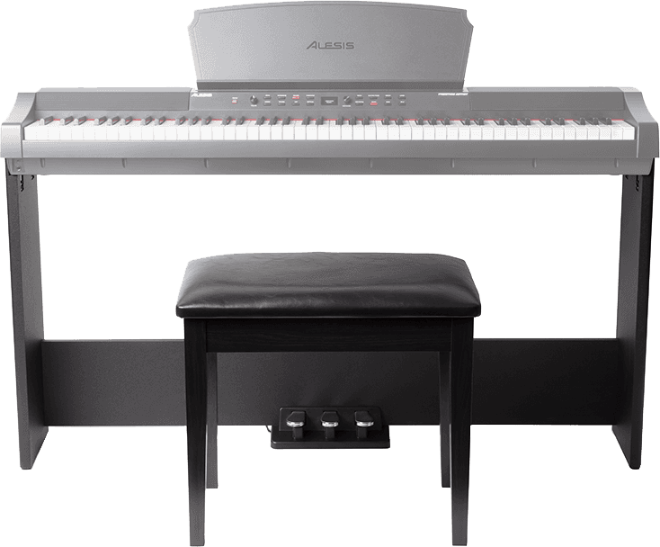 Stand Piano Bois Prestige/P. Artist 3 Pédales, Banquette