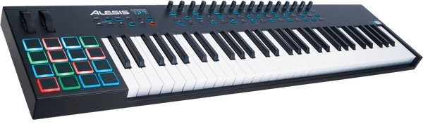Clavier-Maître Usb Midi 61 Notes, 16 Pads, 16 Pot., 48 Boutons Assignables