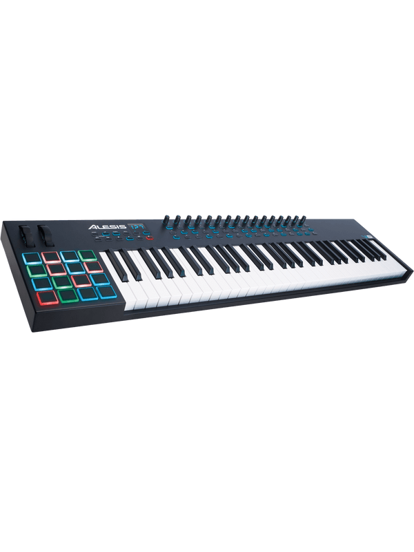 Clavier-Maître Usb Midi 61 Notes, 16 Pads, 16 Pot., 48 Boutons Assignables