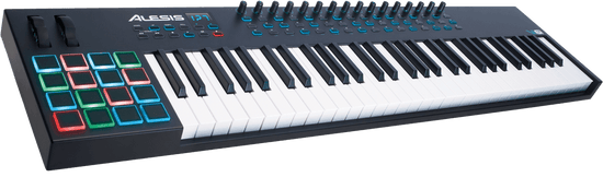 Clavier-Maître Usb Midi 61 Notes, 16 Pads, 16 Pot., 48 Boutons Assignables