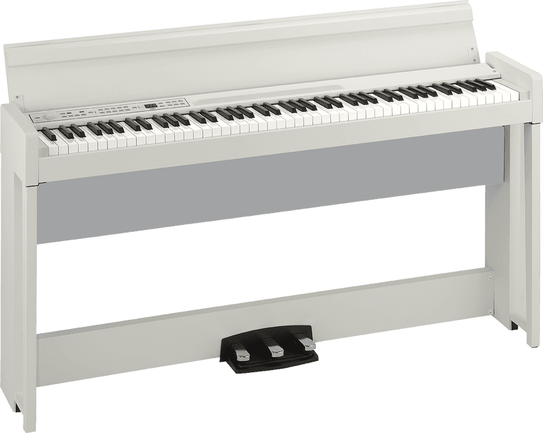 Piano Korg C1 En Blanc
