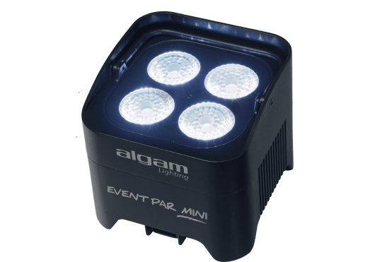 PAR sur batterie 4 LED 10W RGBW IR