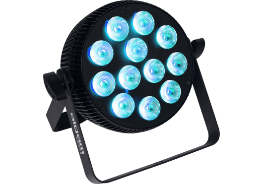 Projecteur à LED 12x10W 4-en-1 RGBW slim