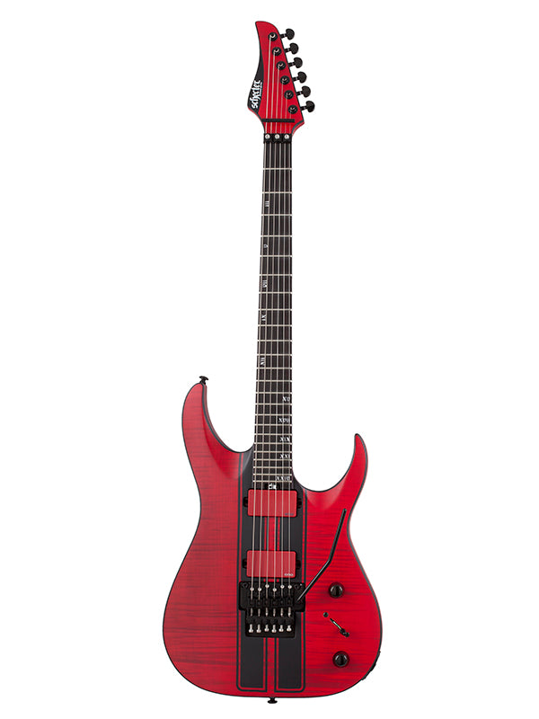 Banshee Gt Floyd Rose - Trans Red