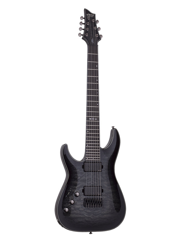 Hellraiser C-7 Hybrid, Gaucher - Trans Black Burst