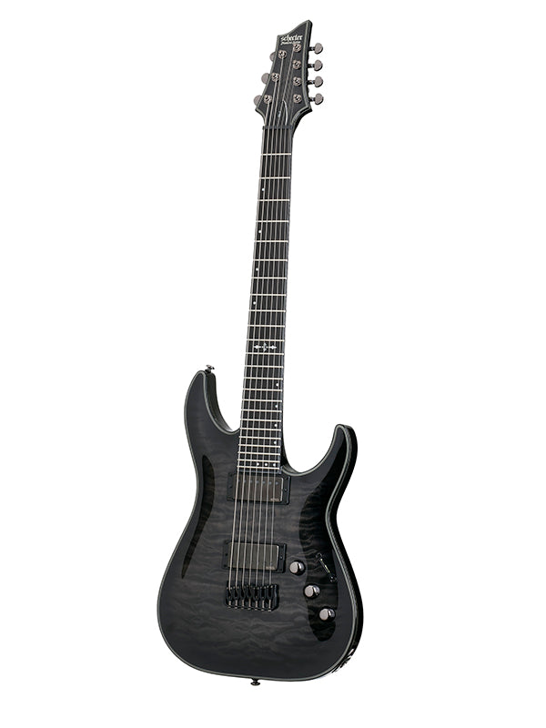 Hellraiser C-7 Hybrid - Trans Black Burst