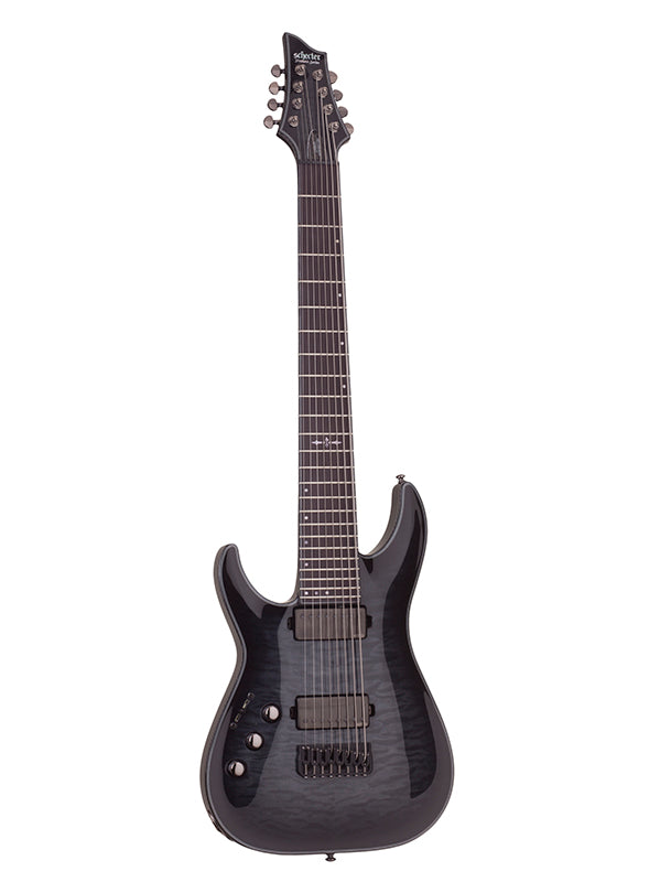 Hellraiser C-8 Hybrid, Gaucher - Trans Black Burst
