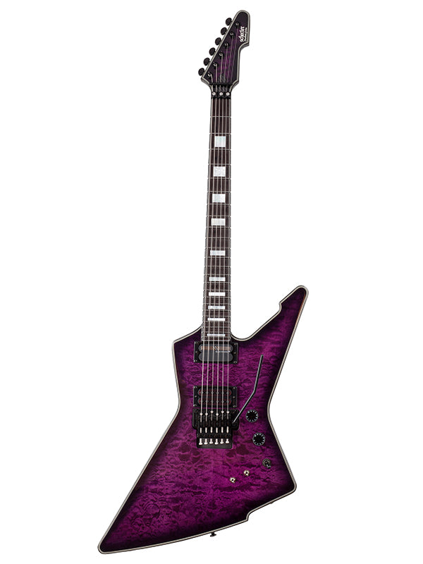 E-1 Special Edition, Floyd Rose, Micro Sustainiac - Trans Purple Burst