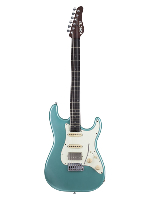 Nick Johnston Signature Hss, Wembley, Made In Usa - Teal Green Metallic