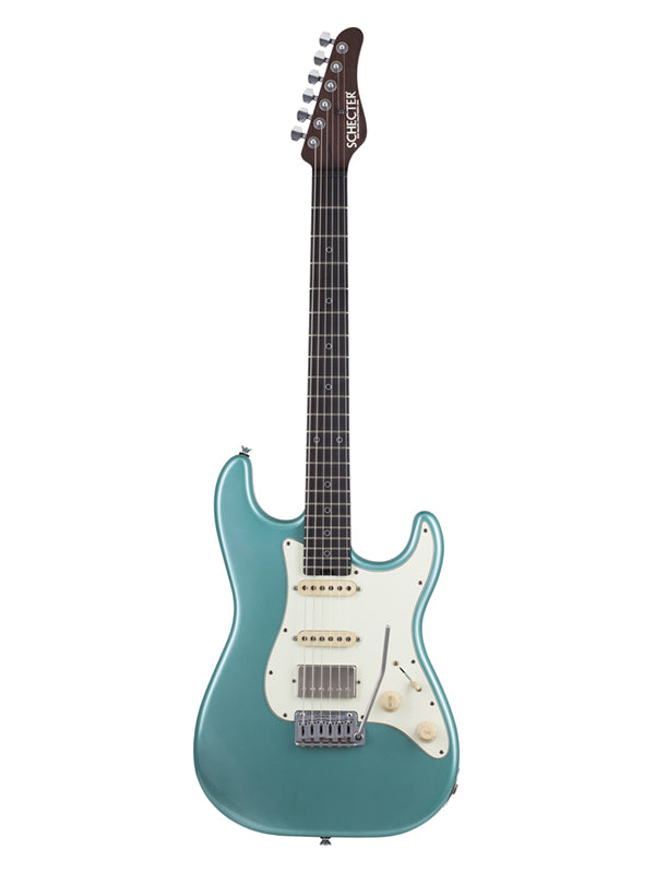 Nick Johnston Signature Hss, Wembley, Made In Usa - Teal Green Metallic