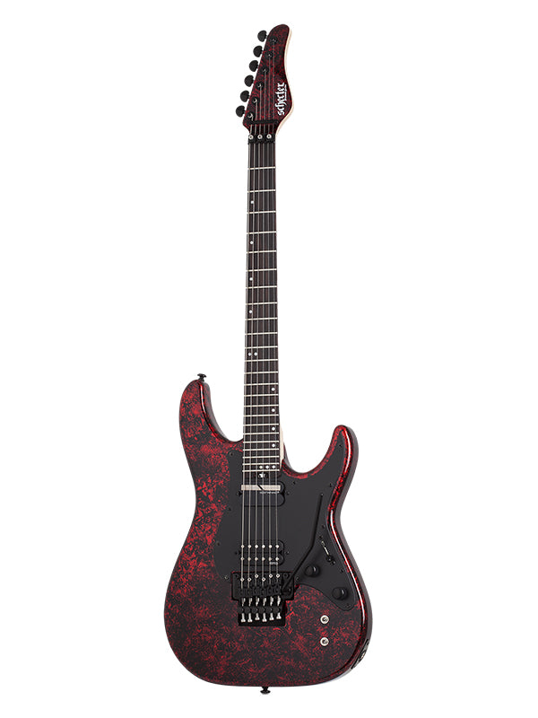 Sun Valley Super Shredder Fr-S, Floyd Rose, Micro Sustainiac - Red Reign