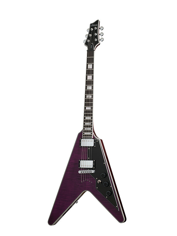 V-1 Custom - Trans Purple Burst