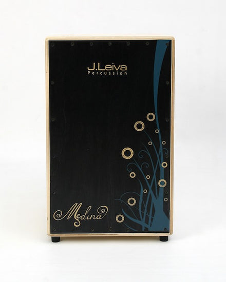 Cajon Medina Black Lacquered