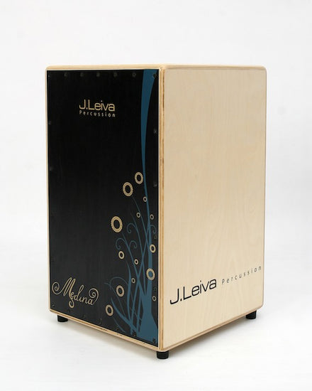 Cajon Medina Black Lacquered