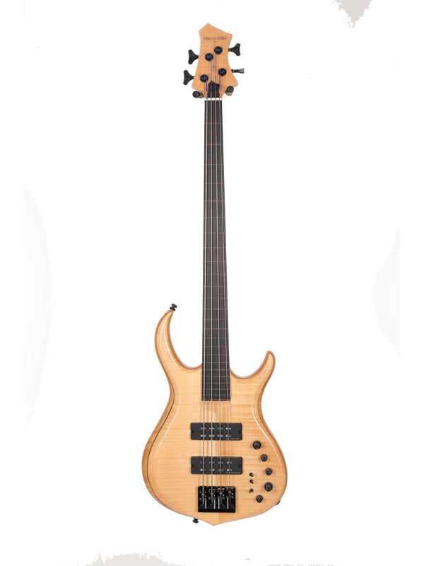M7 Swamp Ash-4 Fl Nt Natural Fretless