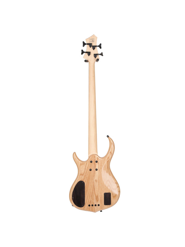 M7 Swamp Ash-4 Fl Tbk Transparent Black Fretless