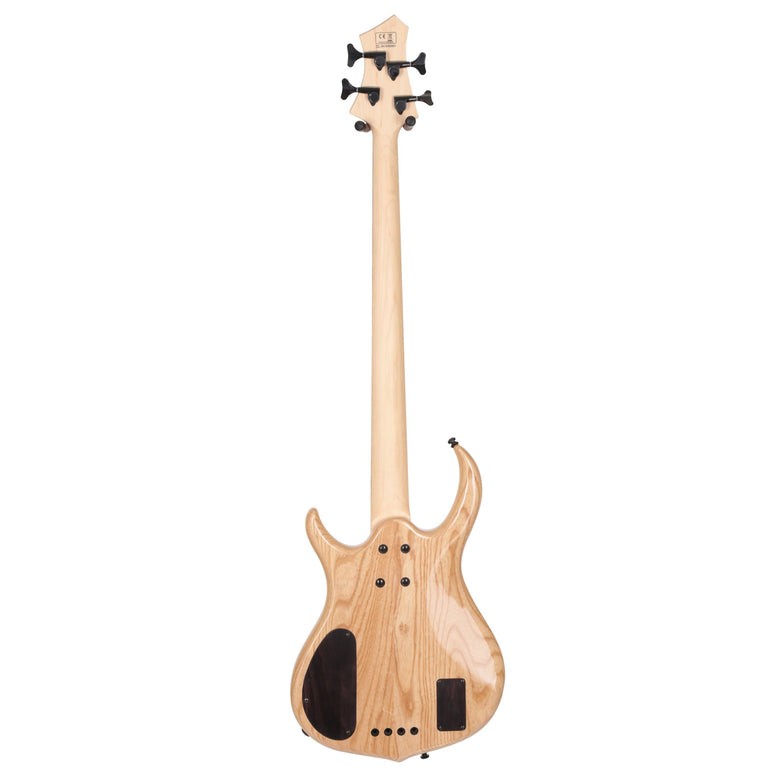 M7 Swamp Ash-4 Fl Tbk Transparent Black Fretless