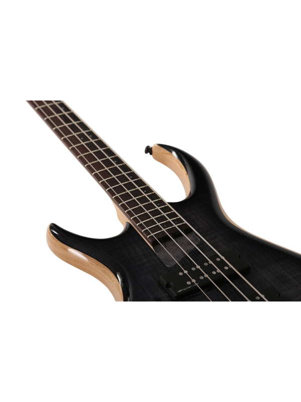M7 Swamp Ash-4 Lh Tbk Transparent Black Gauchère