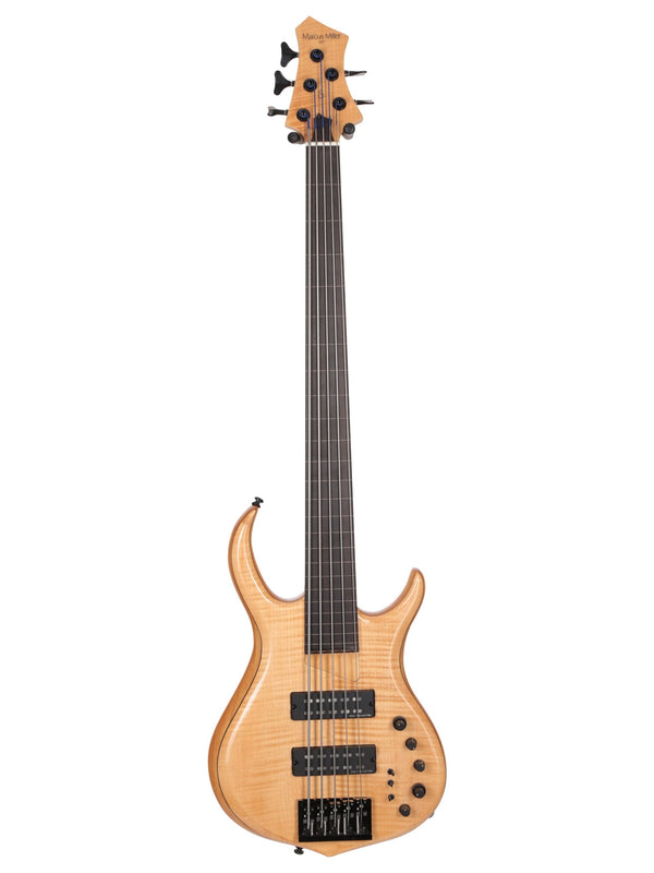 M7 Swamp Ash-5 Fl Nt Natural Fretless