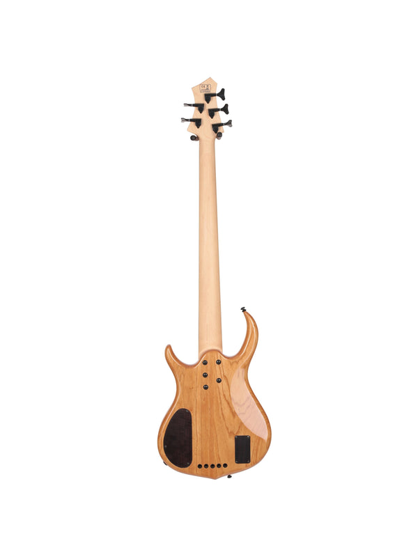 M7 Swamp Ash-5 Fl Nt Natural Fretless