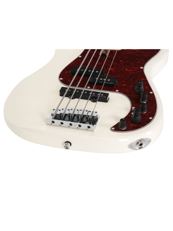 P7 Alder-5 Awh Fl Antique White Fretless
