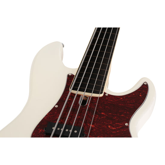 P7 Alder-5 Awh Fl Antique White Fretless