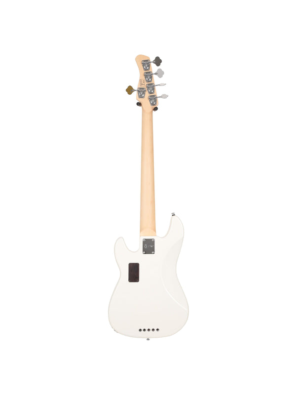 P7 Alder-5 Awh Fl Antique White Fretless