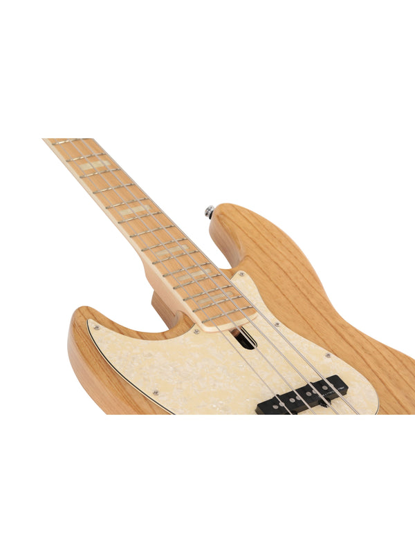 V7 Swamp Ash-4 Lh Nt Mn  Naturel Gauchère